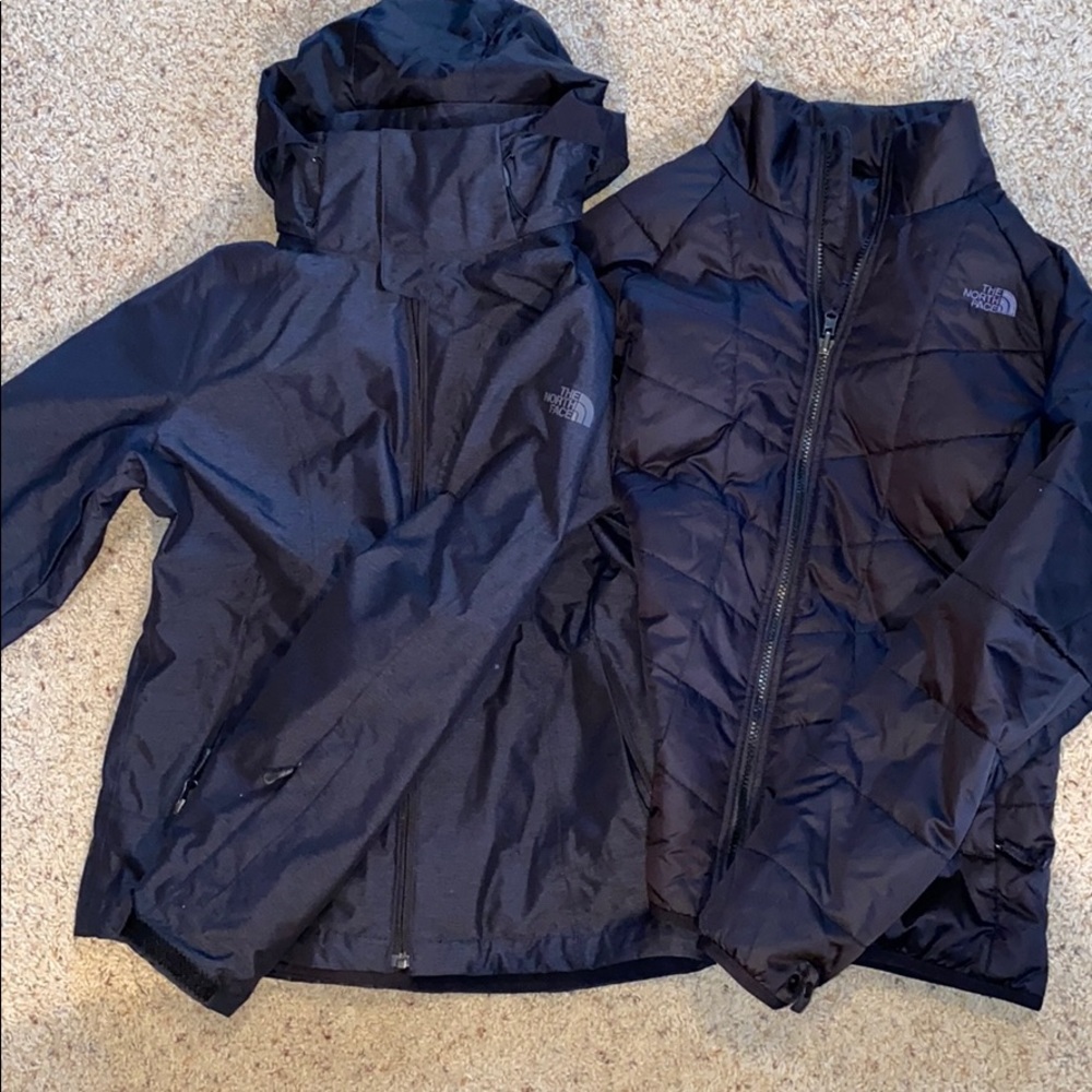 3 in 1 North Face Triclimate Carto Winter Jacket